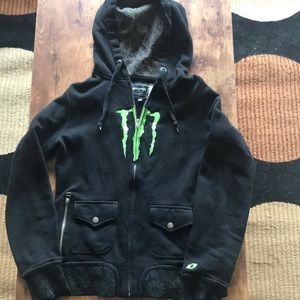Monster Energy Zip Up Hoodie